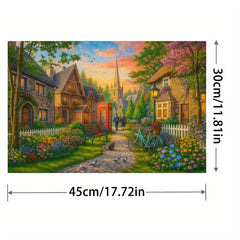 Scenic Diamond Painting Kit for Adults - Relaxing Arts & Crafts Hobby