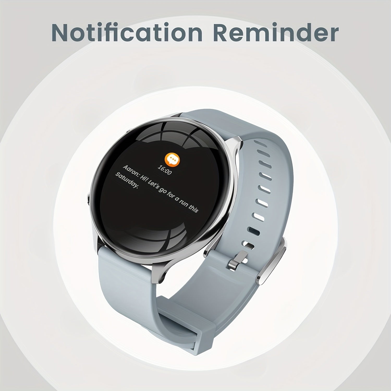 Women's Smartwatch with Wireless Calling and Menstrual Cycle Tracker
