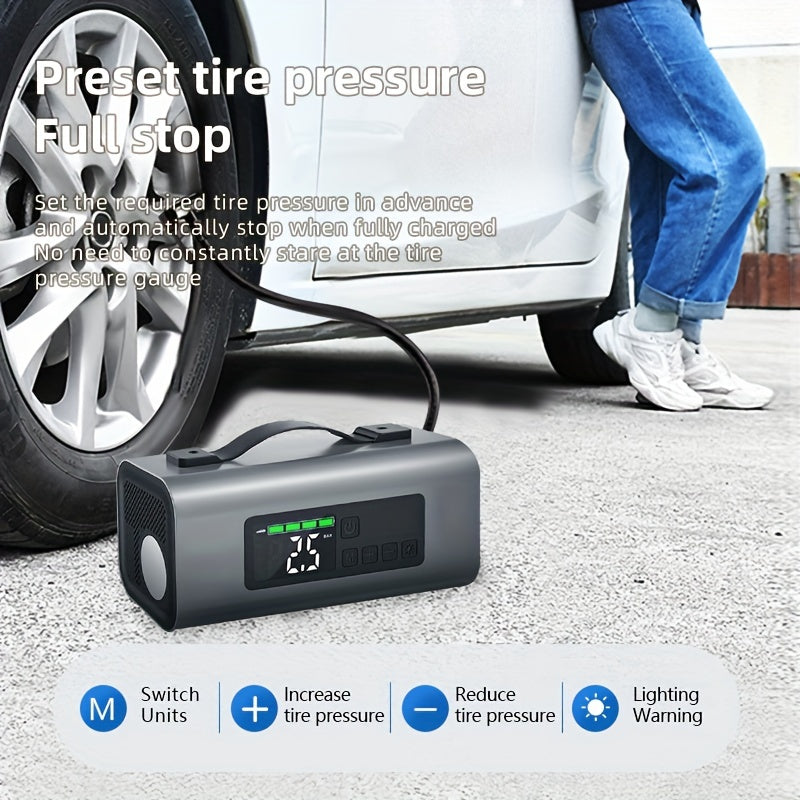Portable Outdoor Wireless Inflatable Pump with USB Charging