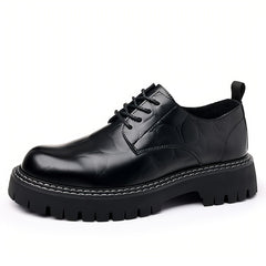 Men Leather Loafer Shoes Slip On Lightweight Dress Shoes Durable Non Slip
