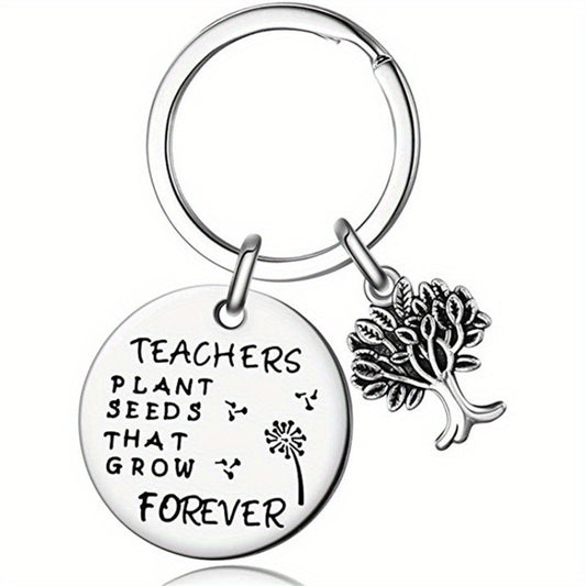 Stainless Steel Keyring Grateful Gift To Teachers