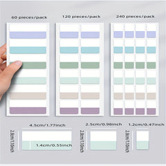 Index Stickers Convenience Marking Student Bookmark Paper