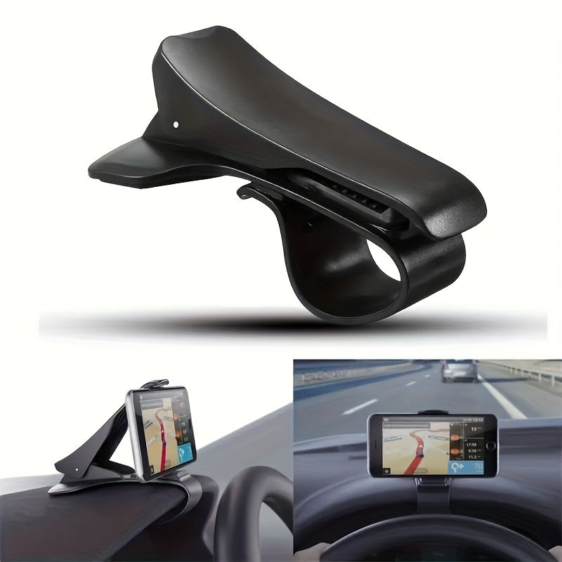 Car HUD Navigation Bracket Central Control Panel Phone Clip