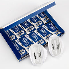 Stainless Steel Double Sided Blade Manual Razor Blades Shaving Barber's