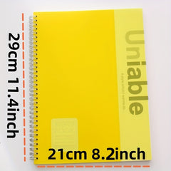 A4 Thick Notebook 80 Sheets Horizontal Line Book