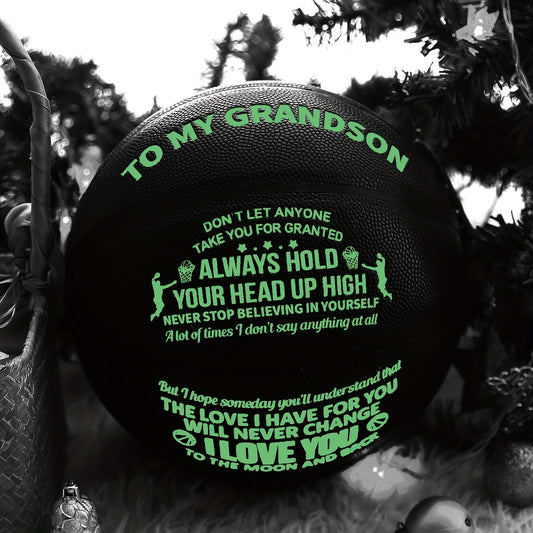 Luminous Basketball For Grandson Size 7