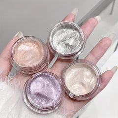 5pcs Sparkling Gel Eyeshadow Set Glitter & Metallic Finishes for Stage Look