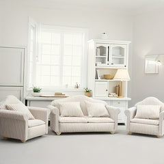 Mini Sofa with Pillow DIY Home Decor Small Sofa Set