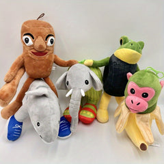 AI TralaleloTralala Shinp. Bananini Parody Plush Toy