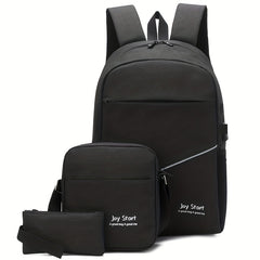 Men's Business Laptop Backpack Set