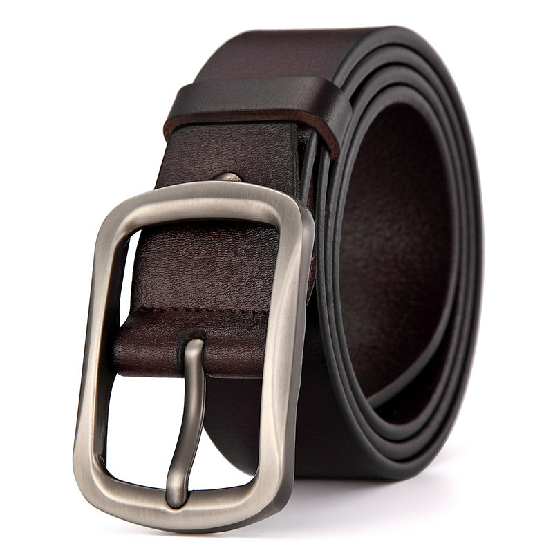 Men's Leather Belt Business Waist Belt Pant Clothing Accessories