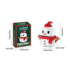 Mini Christmas Themed Building Blocks for Kids