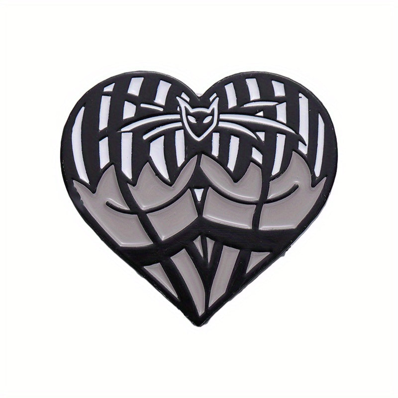 Halloween Sexy Butts Enamel Pins Heart Shaped Costume Brooches