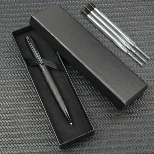 Metal Ballpoint Pen Texture with Refill for Business & Students