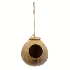 Coconut Shell Bird Nest With Ladder