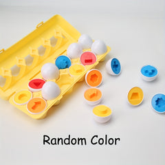 Educational Easter Egg Sorting Puzzle for Kids