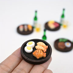 Micro Beer BBQ Package Ornament Dollhouse Scene Miniature Model