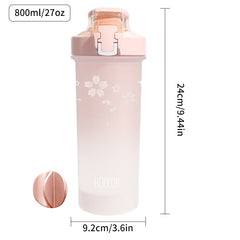 Protein Shaker Cup - Portable Sports Water Cup