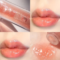 Shimmering Lip Gloss with Plumping Effect
