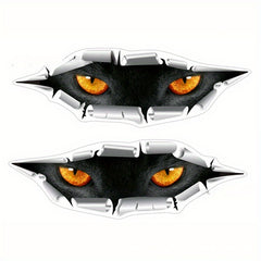 Cat Eye Waterproof Car Sticker Monster Eyes Styling Auto Accessories