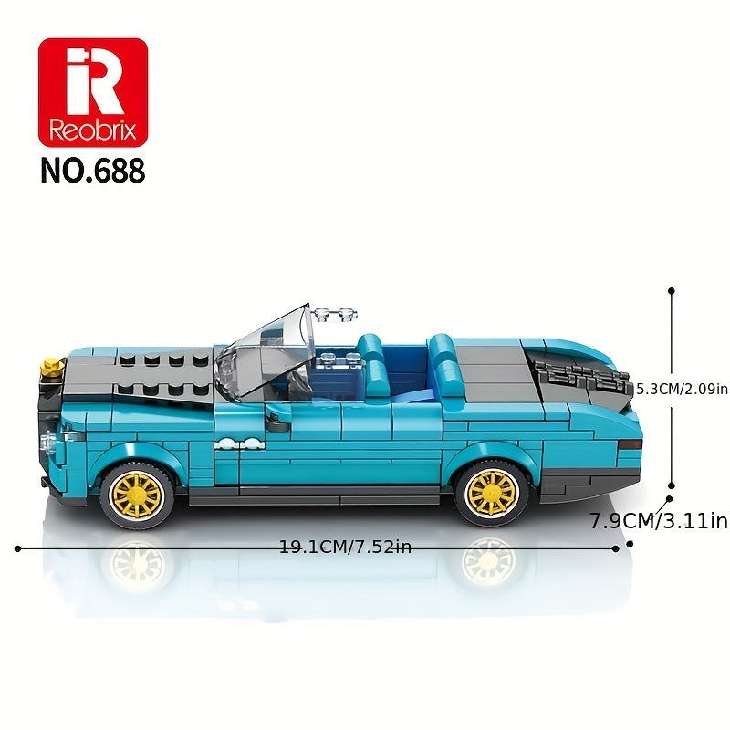 Reobrix Racing Car Building Block Collection Sturdy And Endlessly Fun To Build