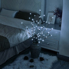 LED Branch Lights Decoration 20 Heads 2AA Not Included