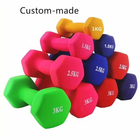 2pcs 4kg Dumbbells Non-slip Frosted Surface Arm Muscle Training Fitness