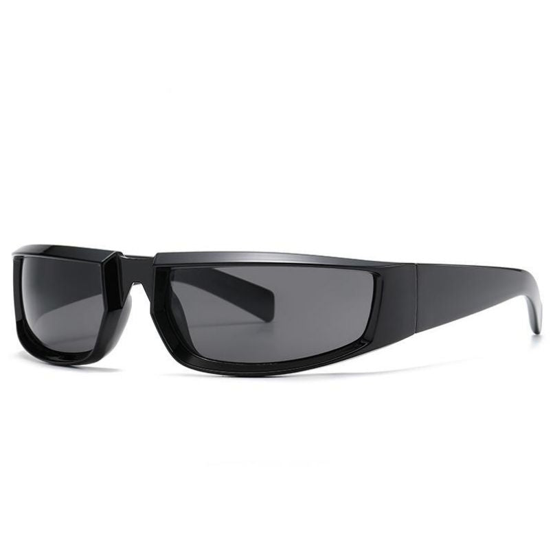 Women's Sport Sunglasses Eye Protective Thick Frame Wrap Around Glasses