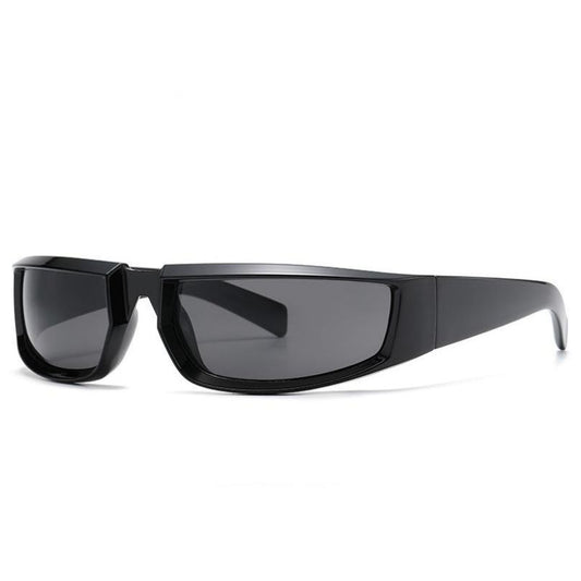Women's Sport Sunglasses Eye Protective Thick Frame Wrap Around Glasses