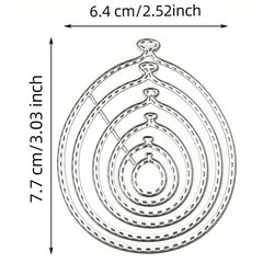 Balloon Scrapbook Die Cut For Card Making DIY Materials