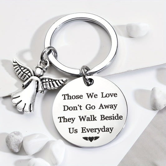 Stainless Steel Keychain for Bags Purses Backpacks - Perfect Gift
