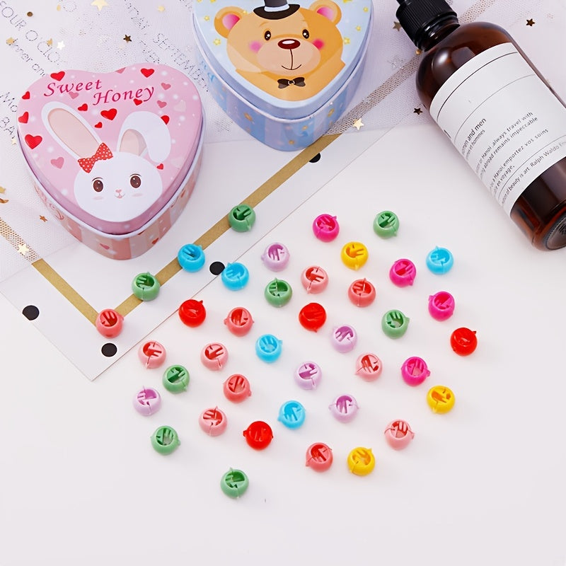 50pcs Colorful Mini Hair Claw Clips for Girls Hair Accessories