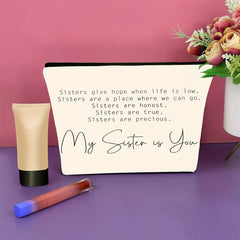 Sister Makeup Bag - A Perfect Gift