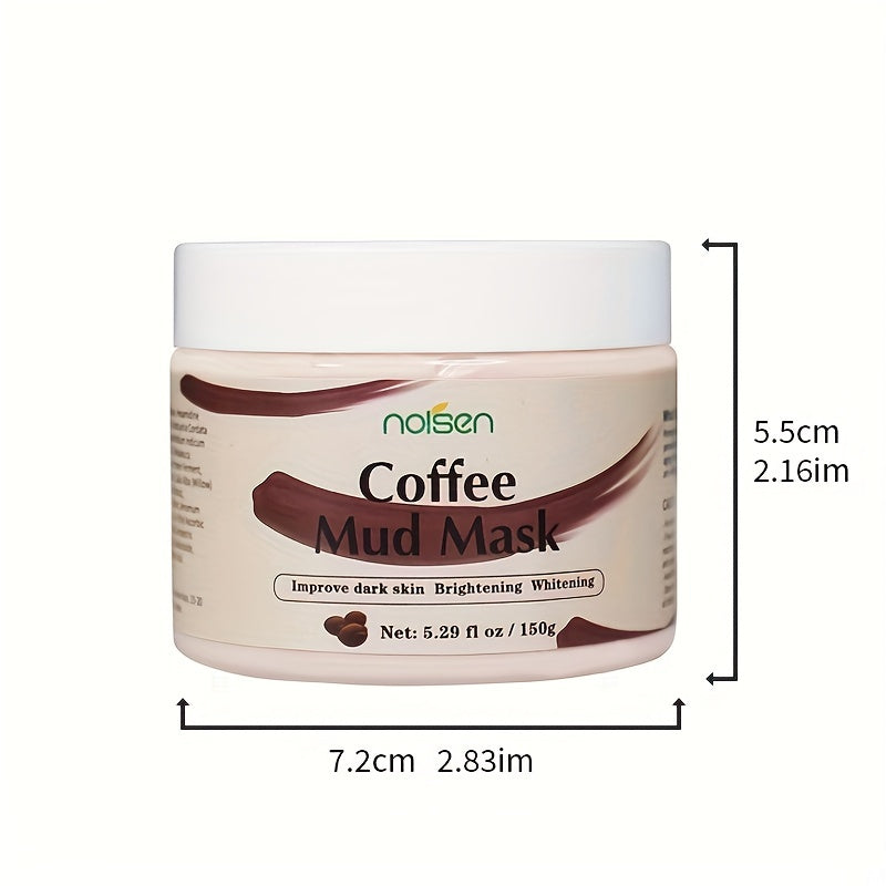 Coffee Mud Mask With Bentonite Clay Argan For Healthy Skin