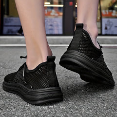 Men's Lightweight Slip On Casual Shoes Breathable Mesh Soft Sole Sneakers