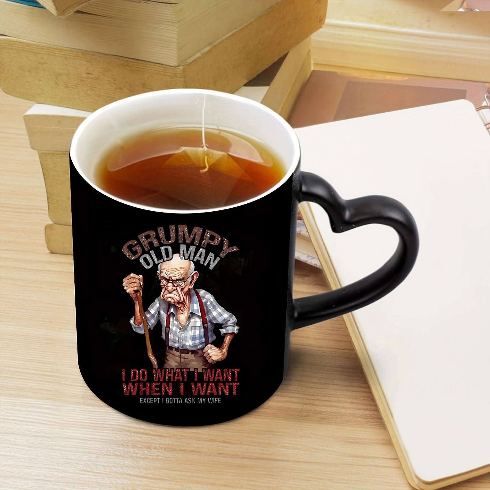 Angry Old Man Quotes Vinyl Stickers - Waterproof Cartoon