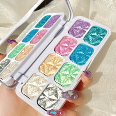 Macaron Polarized Bright Highlighter Palette Powder