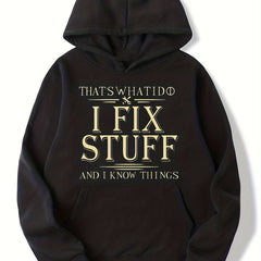 Letter Skeleton Dinosaur Print Boys Hoodie Sweatshirt