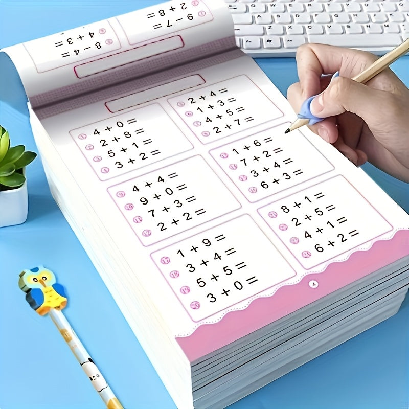 Addition & Subtraction Workbook up to 100 with Handwriting Practice