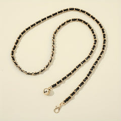Adjustable Braided Waist Chain Ball Pendant Belly Chain Decorative Dress Girdle