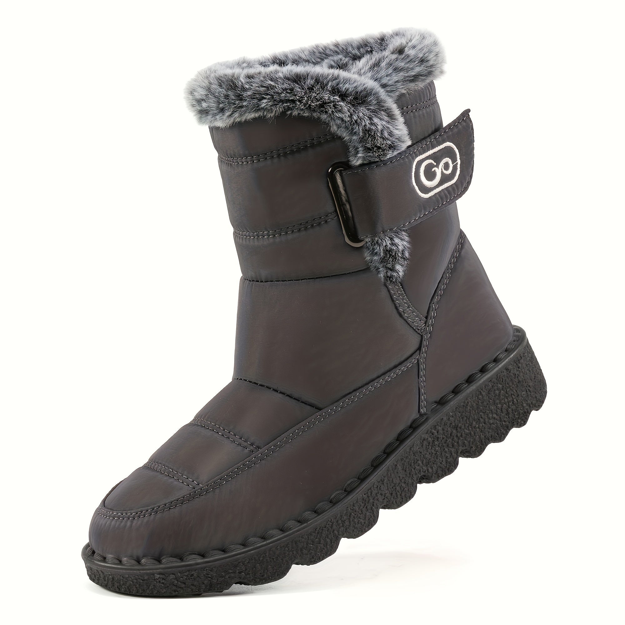 Arrival High Top Plush Lined Thermal Furry Snow Shoes