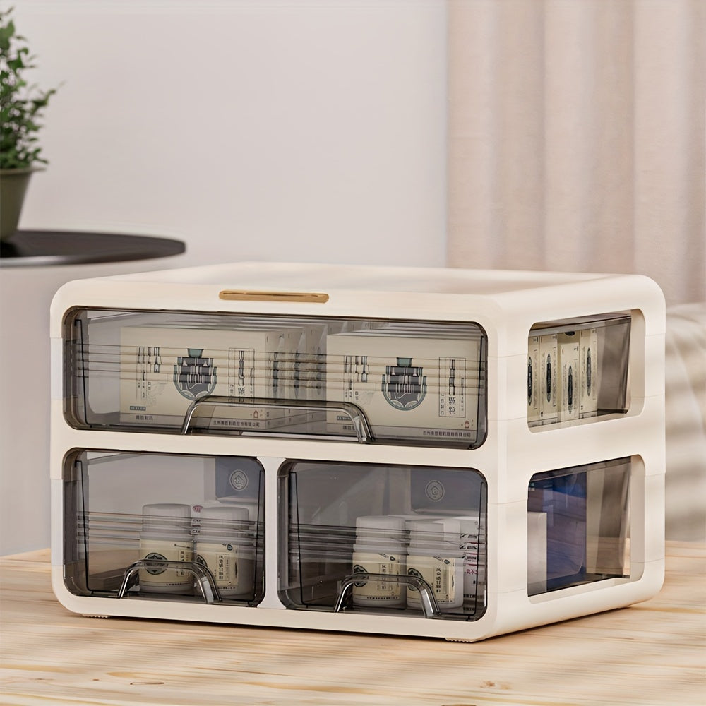 Desktop Drawer Storage Box 2-3 Layers Dormitory Stationery Sorting