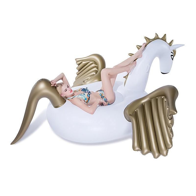 Poolside Inflatable Floating Bed Lounge Chair