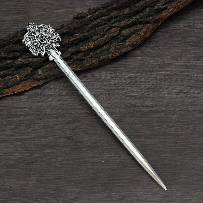Vintage Viking Style Hairpin Celtic Barrette Hair Stick