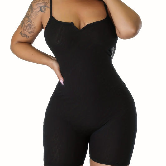 Sexy Spaghetti Jumpsuit Slim Short Summer Jumpsuit