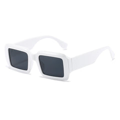Oversized Square Sunglasses Women Vintage Thick Shades Unisex Big Sun Glass