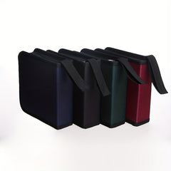 40pcs CD DVD Case Holder Portable Wallet Disc Storage Binder