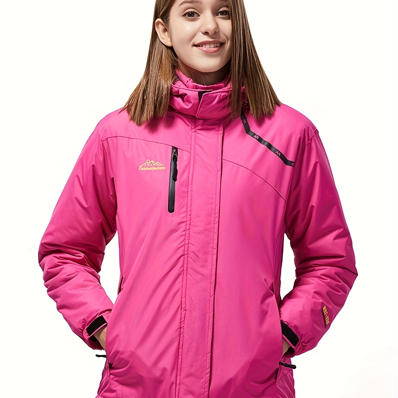 Women's Winter Fleece & Thickened Outdoor Sports Jacket For Hiking