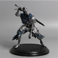 High PVC Figure Collectible Statue with Armor & Sword for Desktop Display