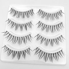 Spiky Anime False Eyelashes - Natural Look Japanese Lashes